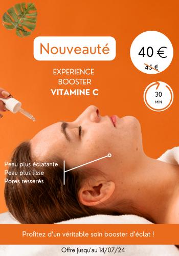 Nouveauté Booster vitamine C  - Paradis Beauté - Soins du corps à Giberville, près de Caen