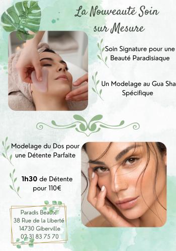 Nouveau Soin Signature  - Paradis Beauté - Soins du corps à Giberville